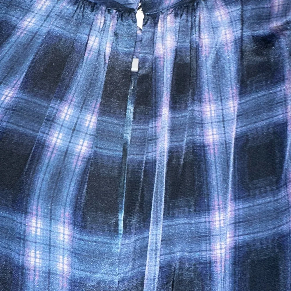 Rebecca Taylor plaid lace dress